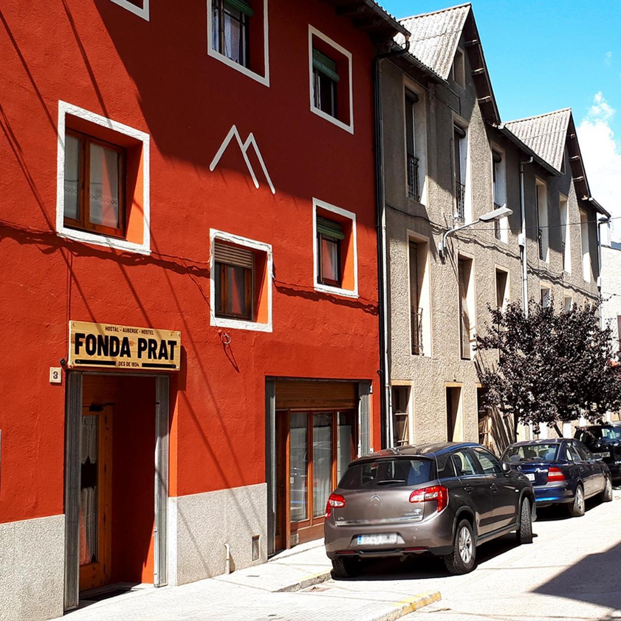 Hostal Fonda Prat Puigcerdà Eksteriør bilde